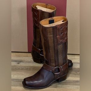 Women’s Frye 150 Anniversary Americana Harness Boots size 7.5